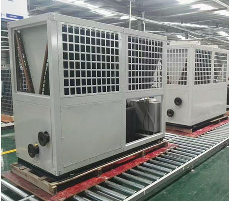 ضاغط EVI 155KW مضخة حرارية COP 4.5 صديق للبيئة ومناخ بارد - 25 درجة مئوية
