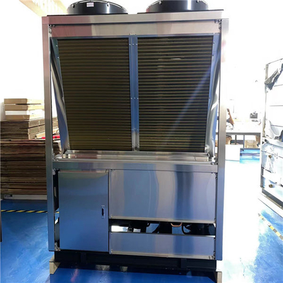 7KW CO2 R744 مصدر الهواء مضخة الحرارة سخان المياه انبعاثات الكربون محايدة الكربون
