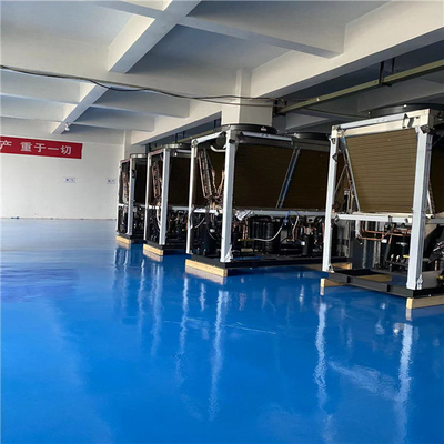 18KW CO2 R744 مصدر الهواء مضخة الحرارة سخان المياه EVI لدرجة الحرارة الباردة