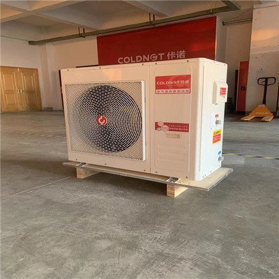 18KW CO2 R744 مصدر الهواء مضخة الحرارة سخان المياه EVI لدرجة الحرارة الباردة