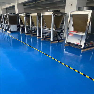الألومنيوم زعنفة الهواء إلى الماء R744 CO₂ مضخة الحرارة التجارية 40kw