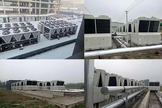AC العاكس CO2 مضخة حرارية سكني لتسخين الفضاء المشترك تسخين الماء الساخن