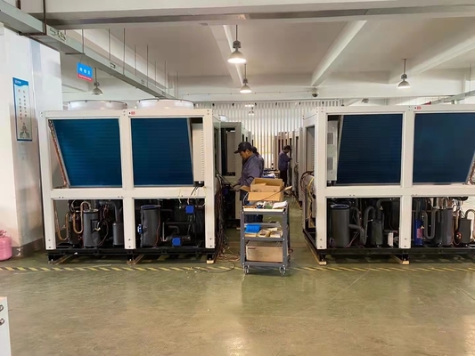 وحدة المضخة الحرارية Cascade High COP 150Kw لمبرد R410A R134a
