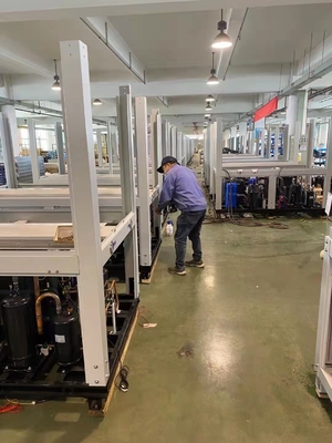 52Kw R410A مضخة حرارية متغيرة التردد منخفضة الحرارة للمسلخ