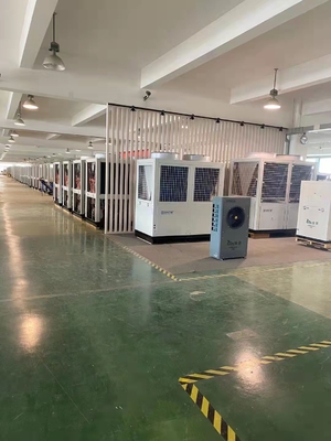 52Kw R410A مضخة حرارية متغيرة التردد منخفضة الحرارة للمسلخ