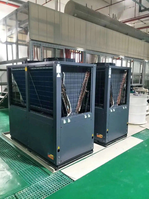 المضخة الحرارية المتتالية بالتحليل الديناميكي الحراري في نظام التسخين ذو درجة الحرارة العالية 225Kw