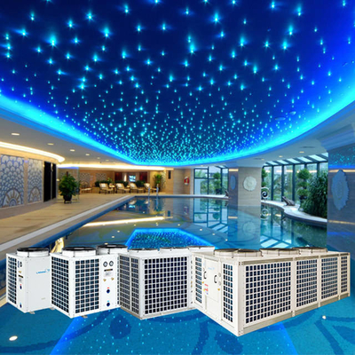 CO2 Cascade AC العاكس مضخة حرارية متكاملة درجة حرارة منخفضة 45Kw