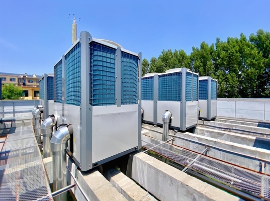 75 Kw CO2 مصدر المياه مضخة حرارية متعددة الطاقة